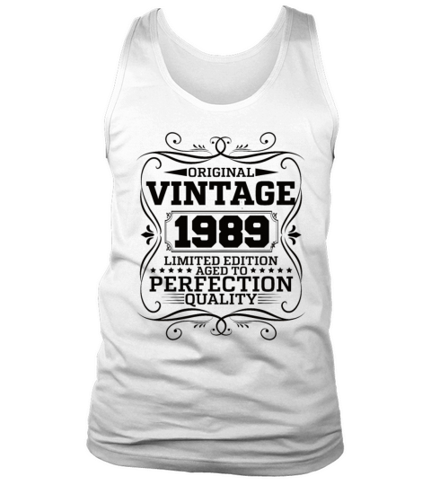 Vintage 1989 Original Limited Edition Tank Top Unisex