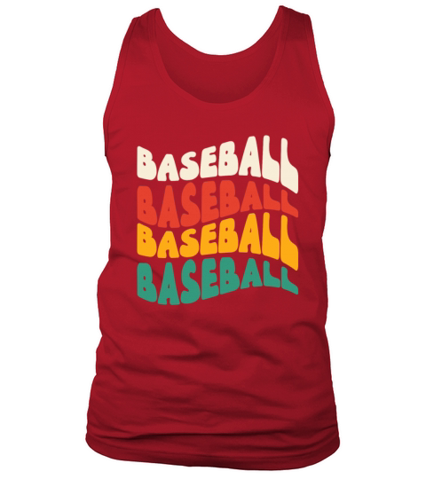 Vintage Baseball Hippie Tank Top Unisex