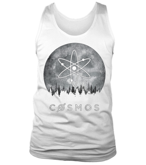 Vintage cosmos Coin in The Moon Tank Top Unisex