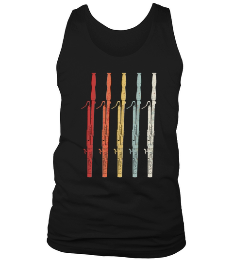 Vintage Retro 70S Bassoon For Bassoonist Tank Top Unisex