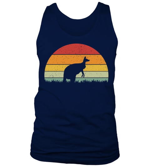 Vintage Retro Kangaroo Vintage Kangaroo Tank Top Unisex