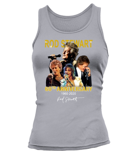 60th Anniversary Rod Stewart 1960 2020 Signatures shirt Tank top Woman