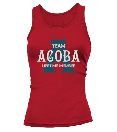 ACOBA Shirts - Team ACOBA Lifetime Member Name Shirts Tank top Woman