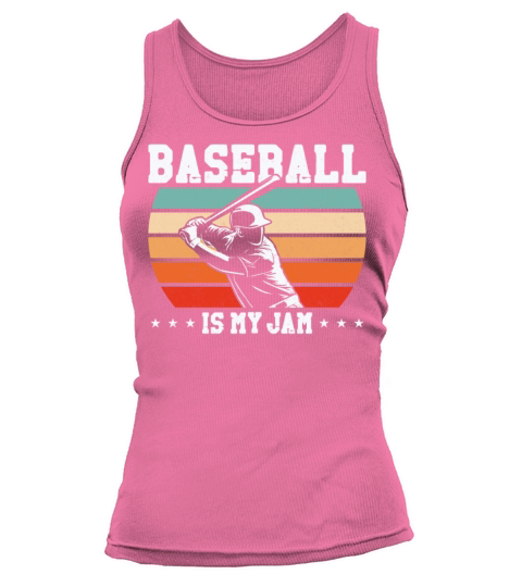 Baseball Fan Retro Vintage Batter Tank top Woman