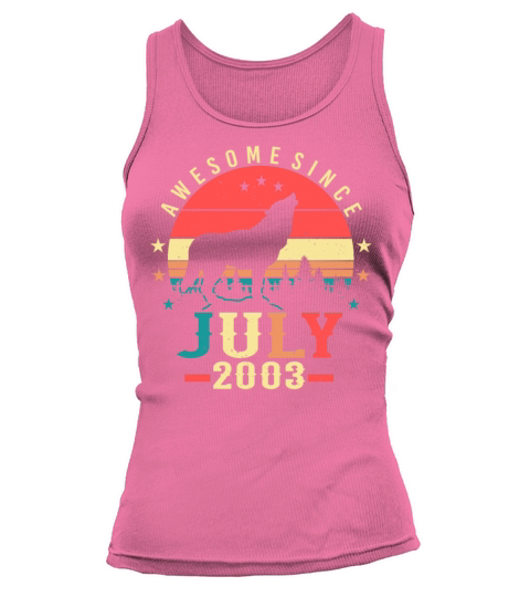 Birth Month July 2003 Tank top Woman