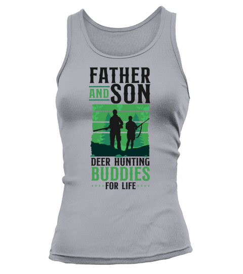 Buck Deer Hunting Hunter Father Tank top Woman