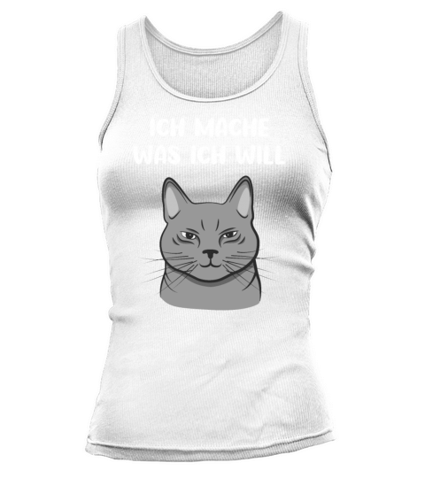 Cat Sassy Kitten Cat Funny Quote Gift Idea Tank top Woman