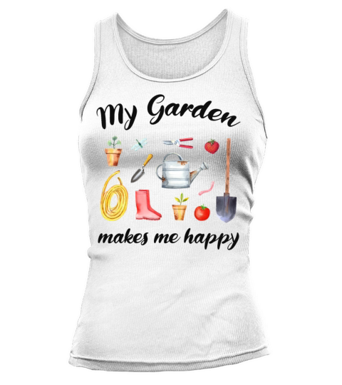 Garden Quote Hobby Gardener Gift Idea Tank top Woman