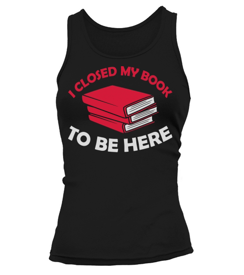 I closed my book Tank top Woman
