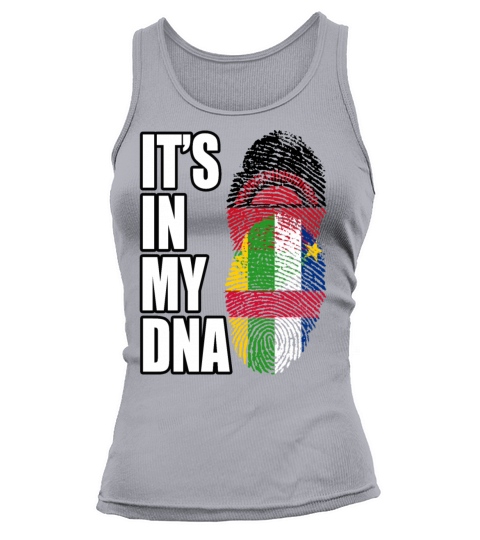 Malawian And Central African Mix Heritage DNA Flag Tank top Woman