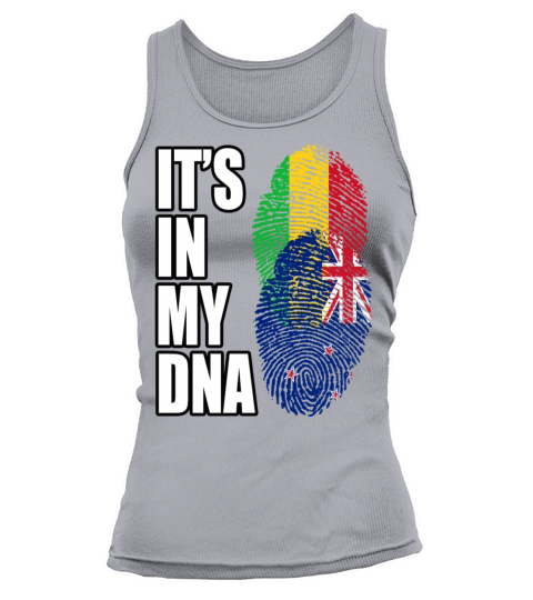 Malian And New Zealand Mix Heritage DNA Flag Tank top Woman