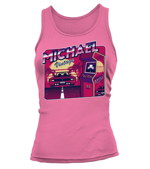 Michael - Personalized Vintage Gamer 80s 90s Tank top Woman