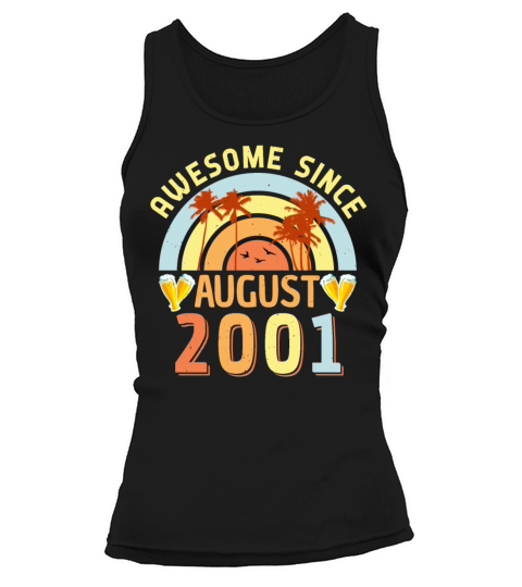 Month Of Birth August 2001 Tank top Woman