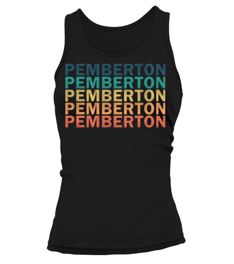 Pemberton Name T Shirt - Pemberton Vintage Retro N Tank top Woman