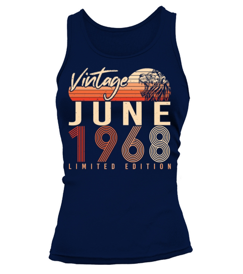 Retro 1968 June Tank top Woman