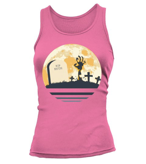 RUTH Grave Tombstone Halloween Zombie Spooky Tank top Woman