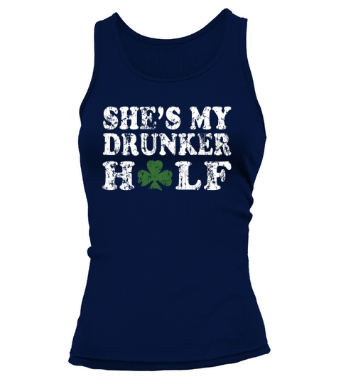Sie ist mein betrunkener halbes Paare St Patrick TagesT-Shirt Tank top Woman