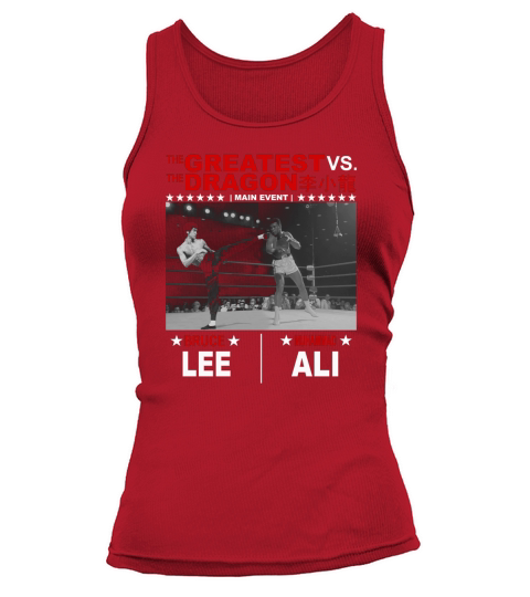 The Greatest vs The Dragon Muhammad Ali Tank top Woman