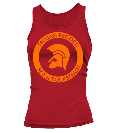 Trojan records Circle Logo Tank top Woman