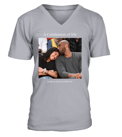 A Celebration Of Life Kobe And Gianna Bryant shirt V-Neck T-shirt