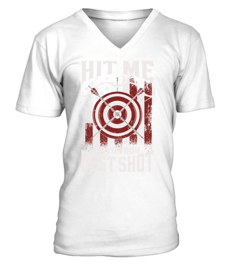 Archery Bow Archer Vintage V-Neck T-shirt