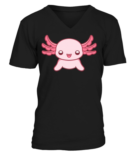 AXOLOTL V-Neck T-shirt