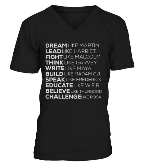 BLACK POWER BLACK HISTORY - PANTHERS EXCELLENCE LIVES MATTER V-Neck T-shirt