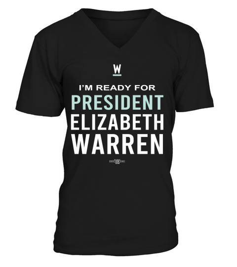Election 2020 Im Ready For Elizabeth Warren 
 - Coffee Mug (colored) V-Neck T-shirt