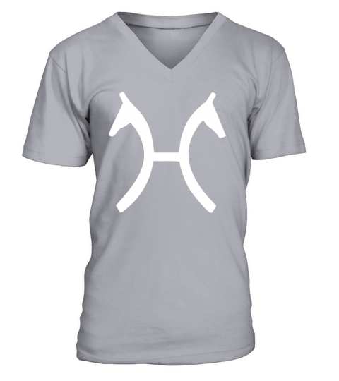 Hanoverian horse V-Neck T-shirt