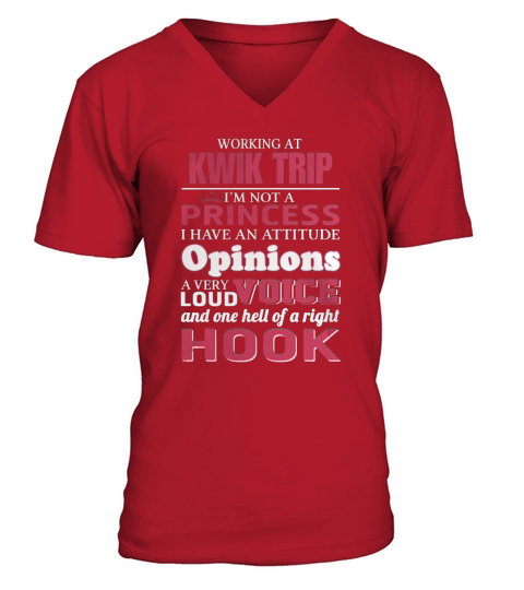 KWIK TRIP (8) V-Neck T-shirt