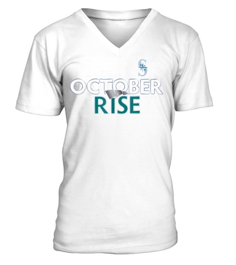 October Rise Mariner Vintage For Men Women Kids V-Neck T-shirt