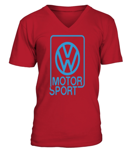 vw motorsport V-Neck T-shirt