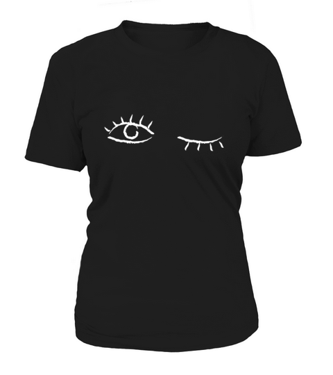 Eye Wink Design Mujer enamorada amor Women's T-Shirt