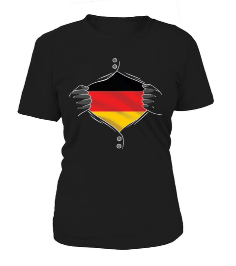 germany flag proud Women's T-Shirt
