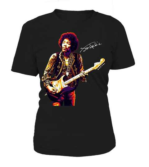 Jimi Hendrix Signauture Women's T-Shirt