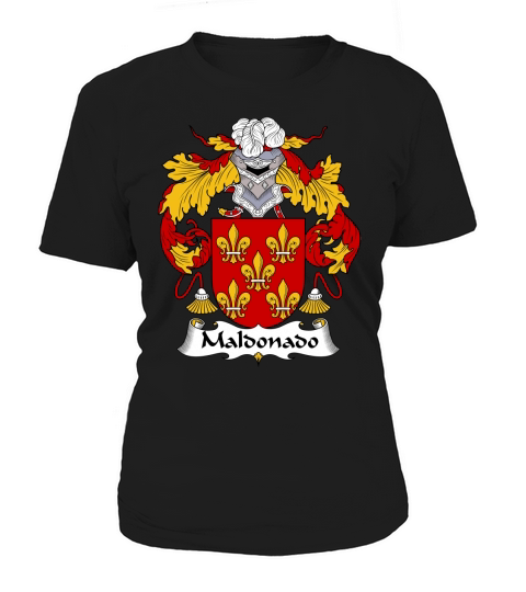 Maldonado Family Crest Portuguese Family Crests Women's T-Shirt