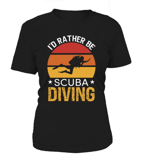 Scuba Diving Gift Underwater Lover Scuba Diver Women's T-Shirt