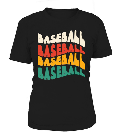 Vintage Baseball Hippie Women's T-Shirt