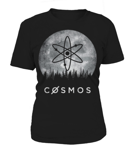 Vintage cosmos Coin in The Moon Women's T-Shirt