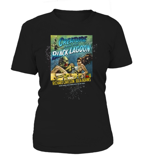 Vintage Creature From the Black Lagoon Halloween T-Shirt Women's T-Shirt