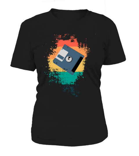 Vintage Floppy Disk Women's T-Shirt