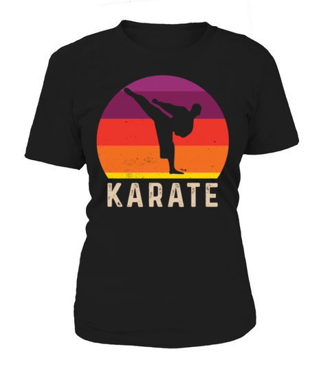 Vintage Retro Karate Women's T-Shirt