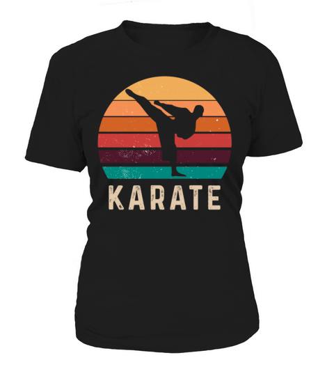 Vintage Retro Karate Women's T-Shirt