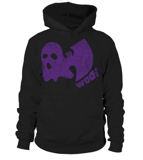 halloween ghost woo wutang dark purple Hoodie Unisex