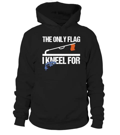 Ice Fishing Tip Up Flag T Shirt Hoodie Unisex