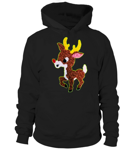 Retro Rudolph Hoodie Unisex