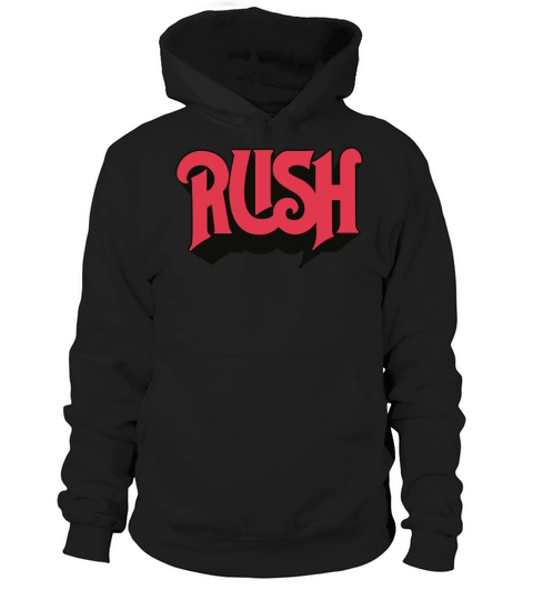 Rush Band Logo Hoodie Unisex
