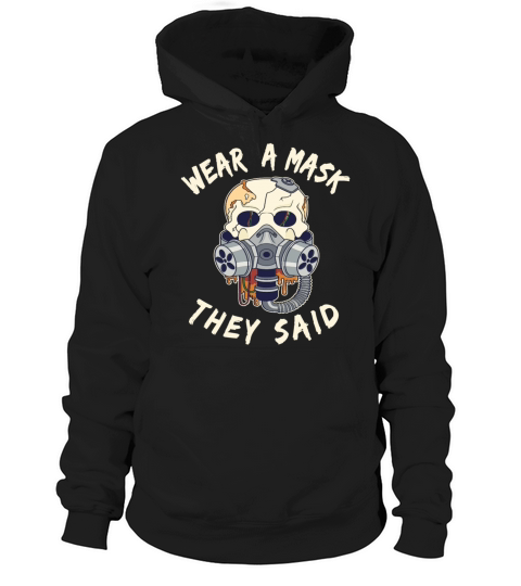 Skull Horror Gasmask gas mask gift Hoodie Unisex