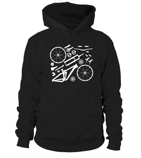 T-shirt VTT avec freeride et vélo de montagne Hoodie Unisex