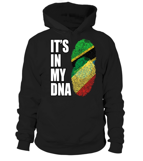 Tanzanian And Congolese Republic Vintage Heritage Hoodie Unisex